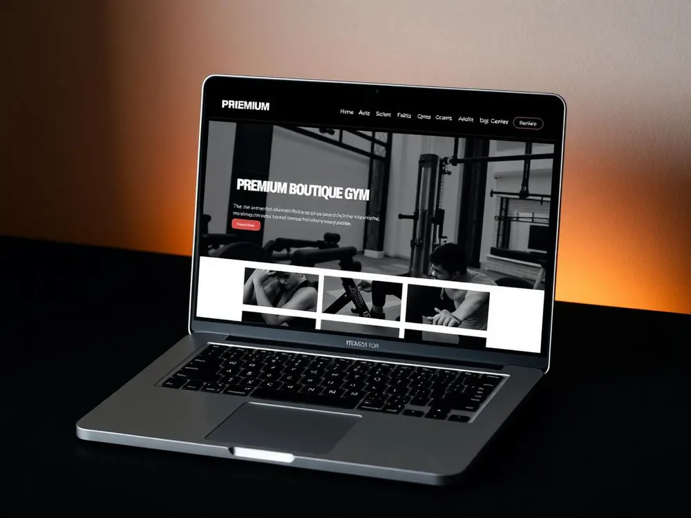 Webbdesign för Form Gym — Gym
